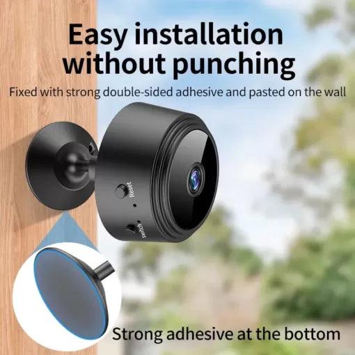 A9 Mini WiFi Camera - 1080P HD with Magnetic Mount and Mobile App