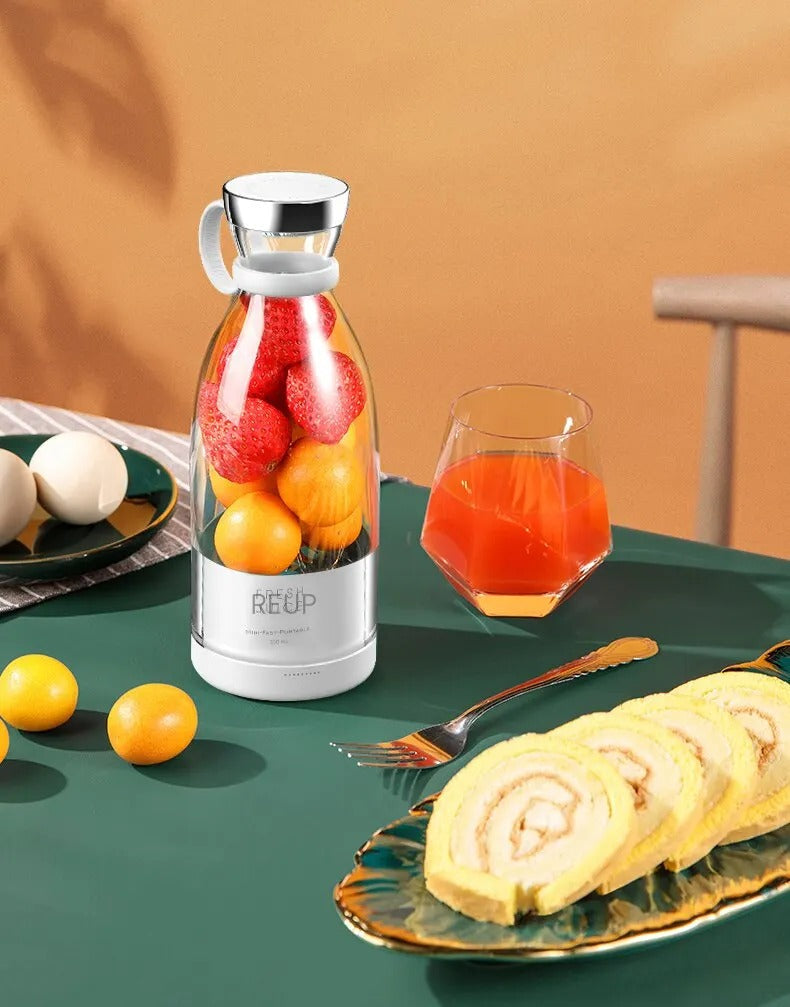 Multifunctional Portable Electric Mini Bottle Juicer for shakes, smoothies and juices