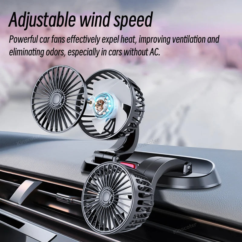 SOGO DOUBLE HEADED FAN