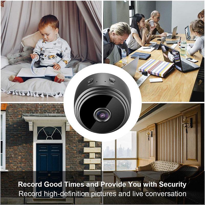 A9 Mini WiFi Camera - 1080P HD with Magnetic Mount and Mobile App