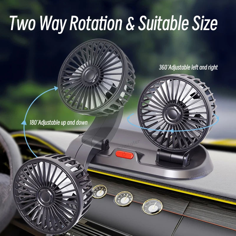 SOGO DOUBLE HEADED FAN