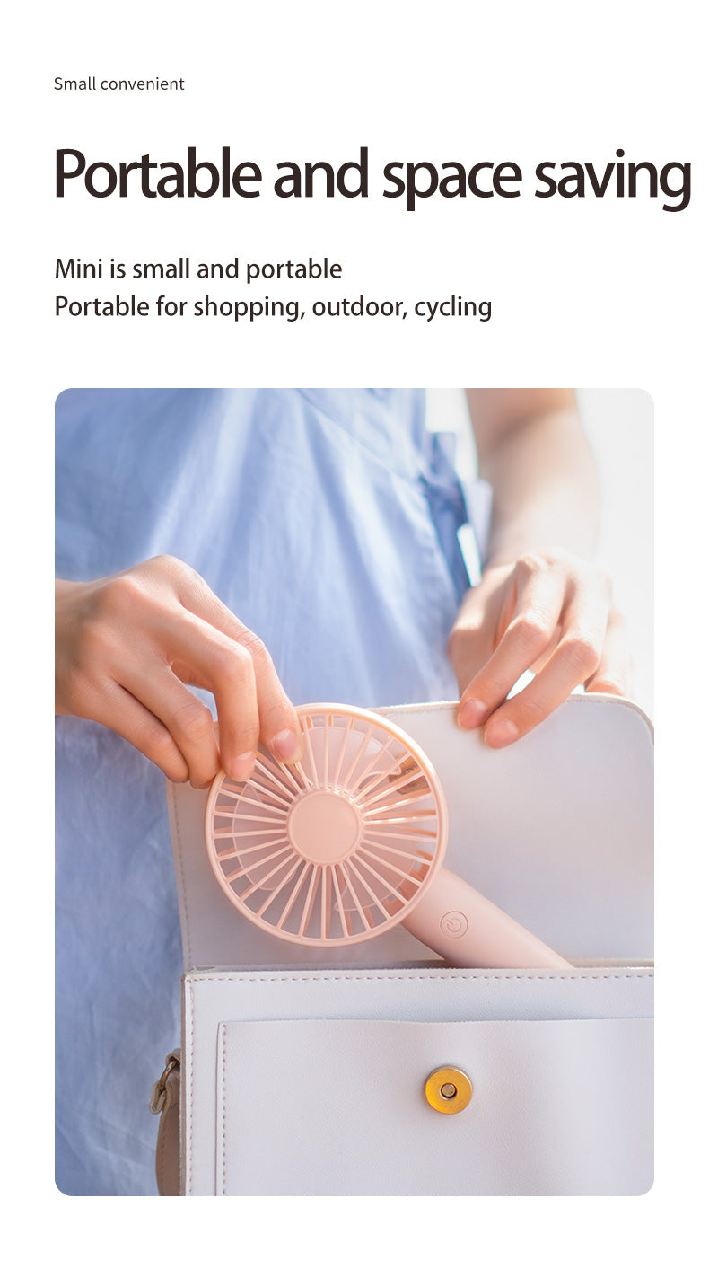 Portable mini Fan Rechargeable USB Fan