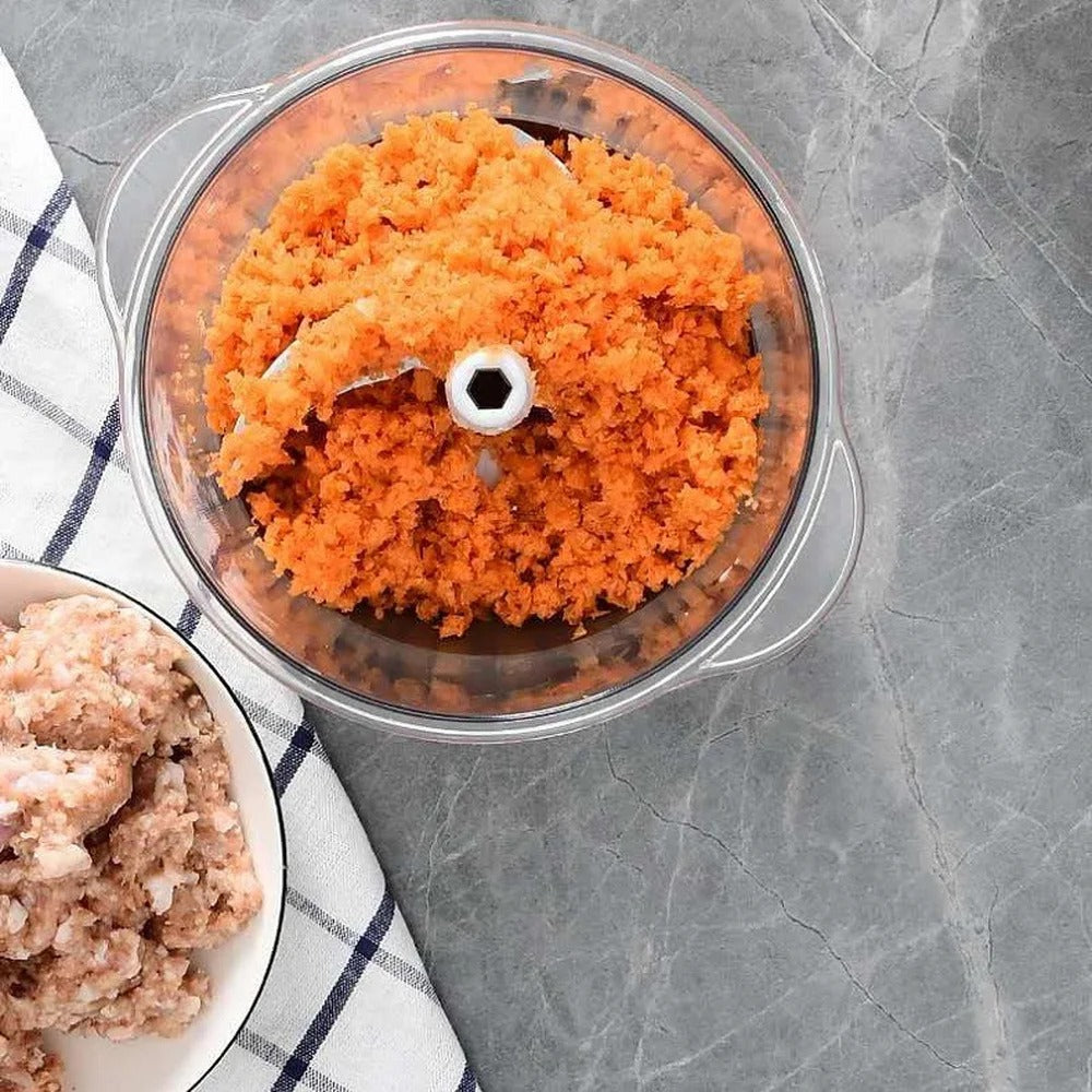 Hand press Manual Vegetable Chopper Food Processor