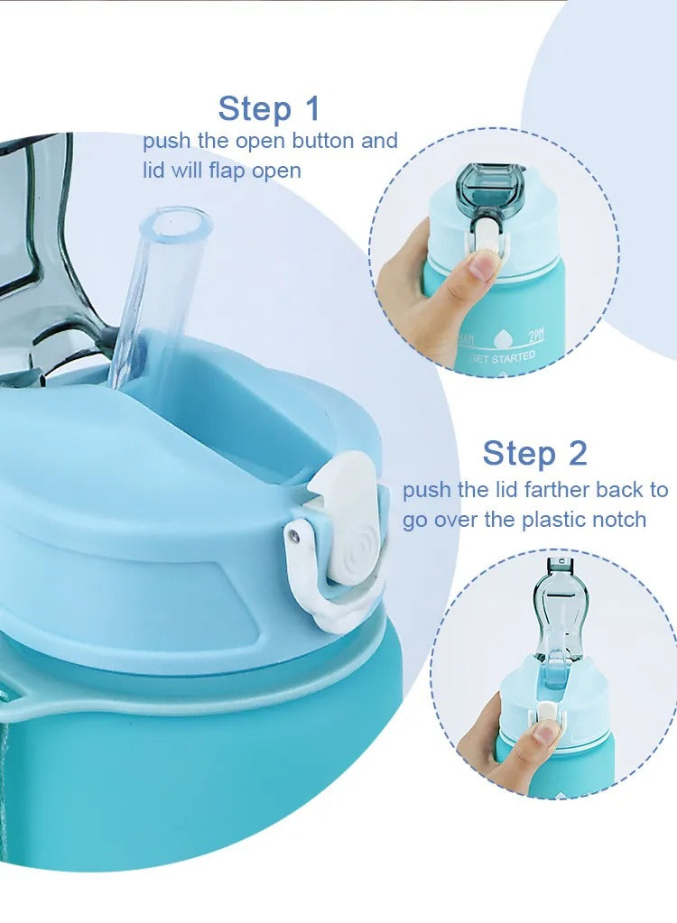 900ML Sports Water Bottle Leakproof Bottle Drinking Outdoor Travel Water Bottle