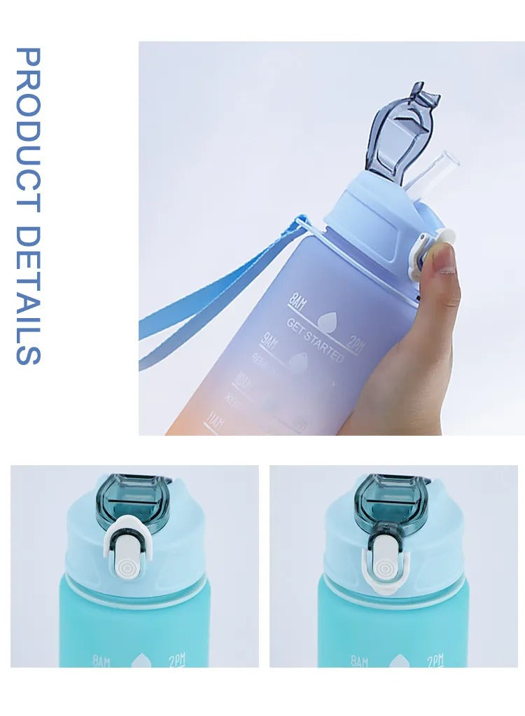 900ML Sports Water Bottle Leakproof Bottle Drinking Outdoor Travel Water Bottle