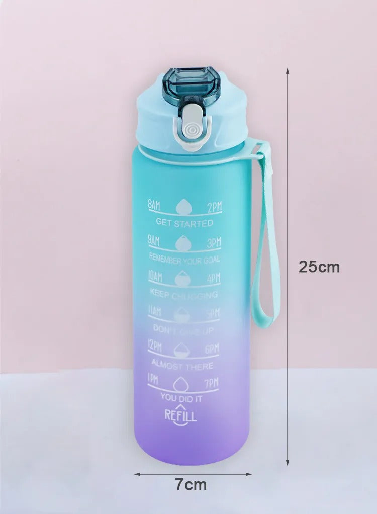 900ML Sports Water Bottle Leakproof Bottle Drinking Outdoor Travel Water Bottle