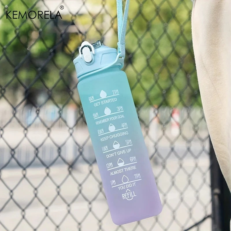900ML Sports Water Bottle Leakproof Bottle Drinking Outdoor Travel Water Bottle