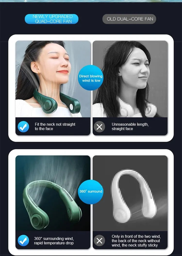 New Neck Fan Portable Bladeless Best Quality