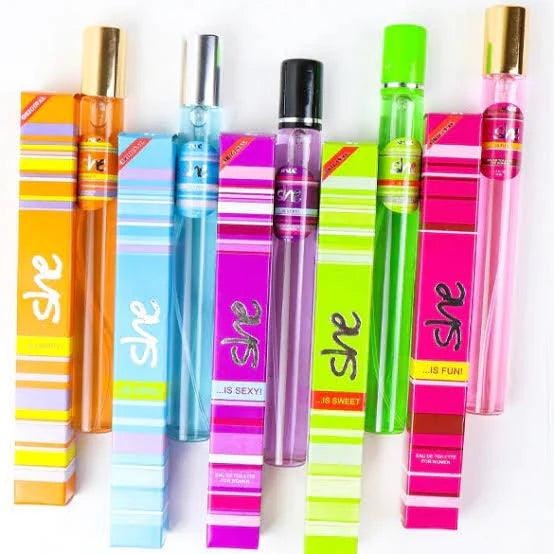 She perfumes Long Lasting Pack of 5 - 35ML