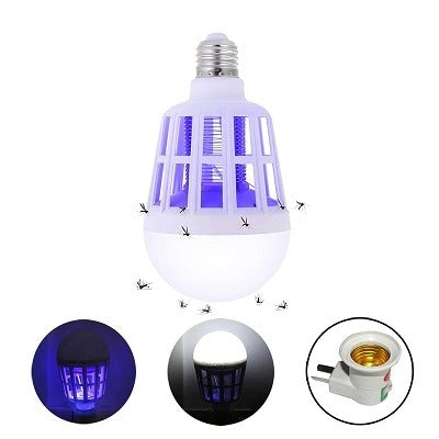 2 in 1 15W LED UV Lump/Bulb Mosquito Killer Nightlight