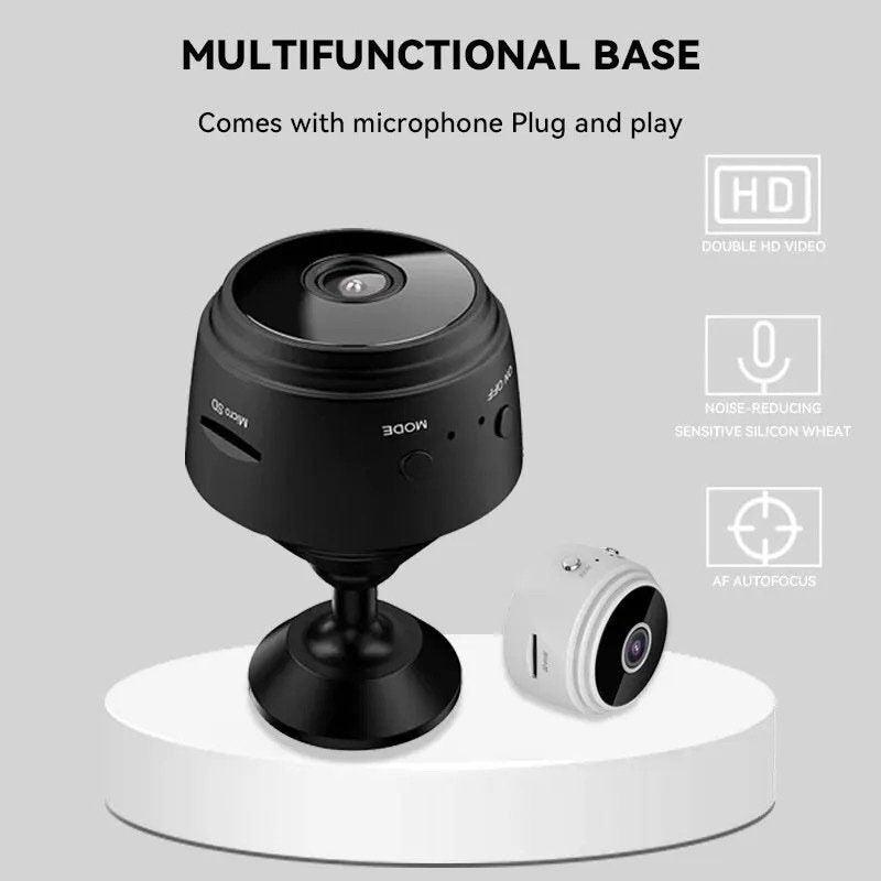 A9 Mini WiFi Camera - 1080P HD with Magnetic Mount and Mobile App