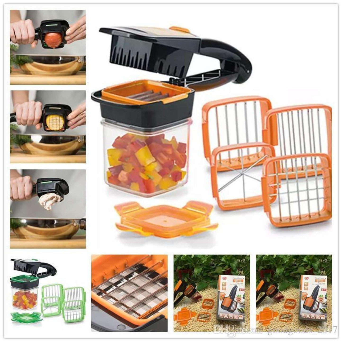 Nicer Dicer 5 in 1 Multi-cutter Quick food for Vegetables and Fruits