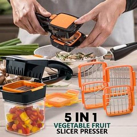 Nicer Dicer 5 in 1 Multi-cutter Quick food for Vegetables and Fruits