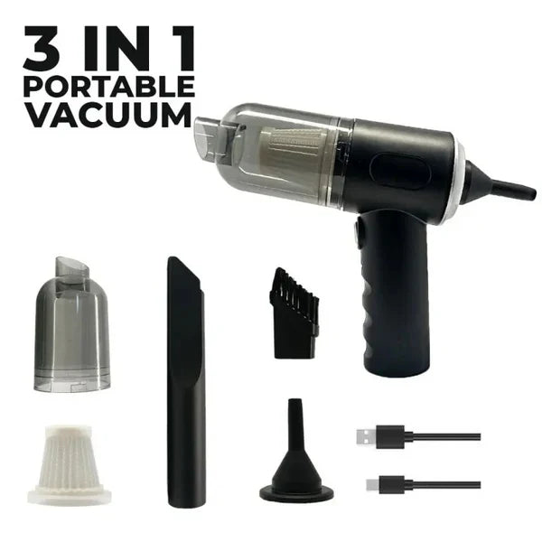 3 in 1 Mini Portable USB Vacuum Cleaner