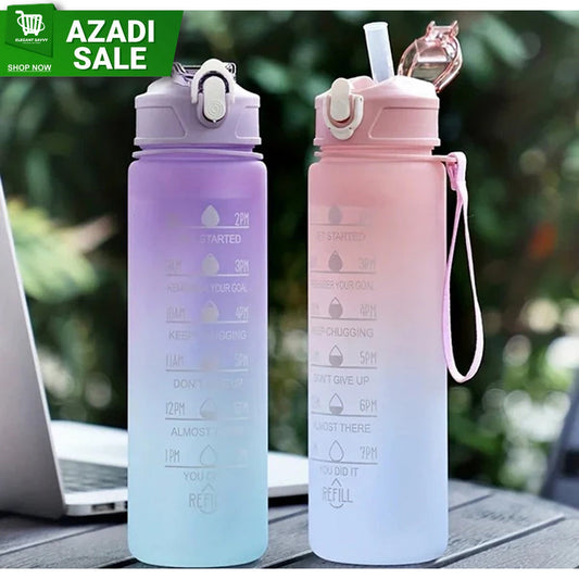 900ML Sports Water Bottle Leakproof Bottle Drinking Outdoor Travel Water Bottle